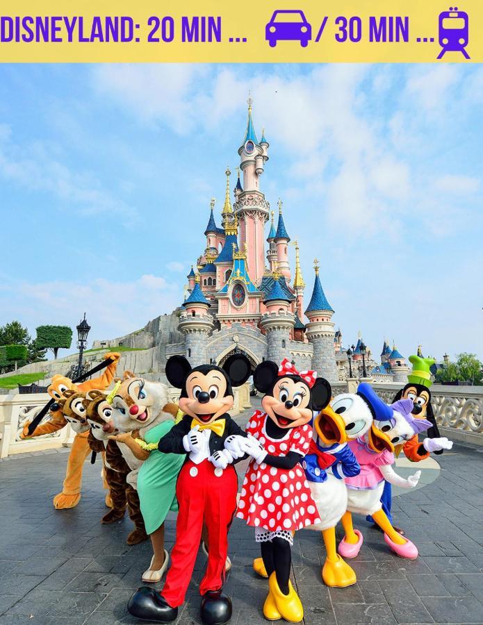 Qhome 5 - F3 Confortable Entre Paris Et Disney - Parking Prive Villiers-sur-Marne Exterior foto